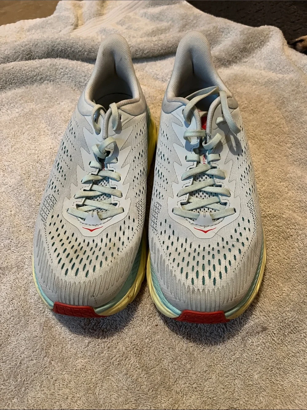 Hoka Clifton Women’s Light Gray Running Shoes